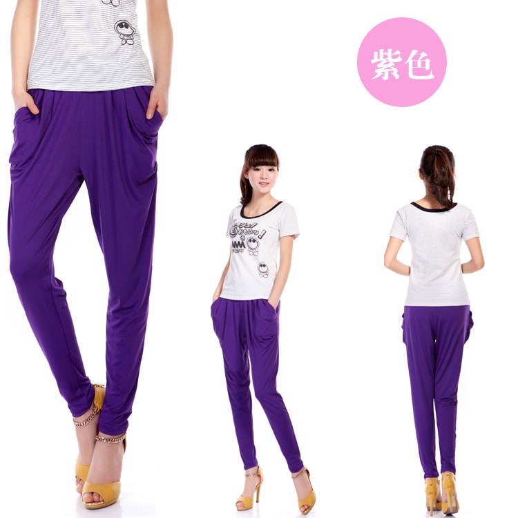 Harem Pants Korea PS477 Purple