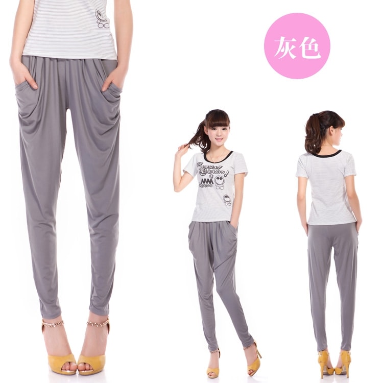 Harem Pants Korea PS480 Gray