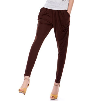 Harem Pants Import PS482 Coffee