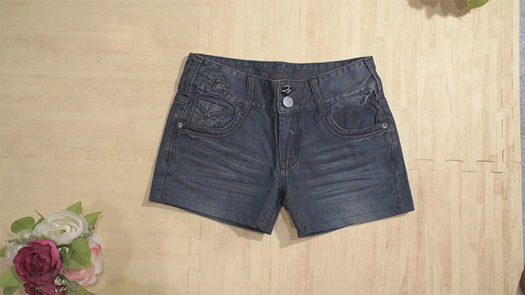 Korea Jeans Short Pants PS499 Dark Blue