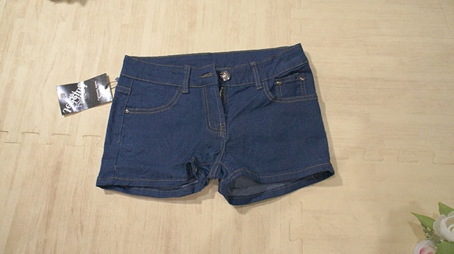 Jeans Short Pants Import PS503 Blue