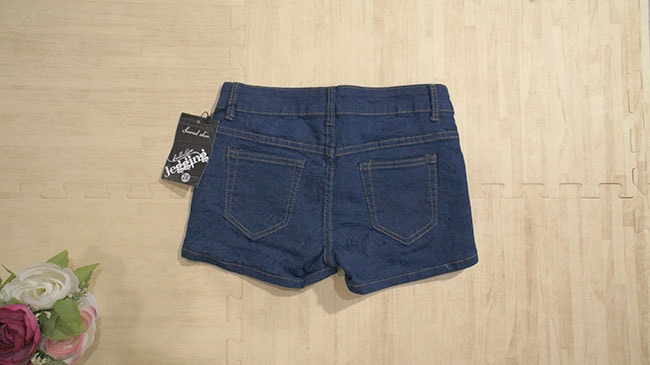 Jeans Short Pants Import PS503 Blue