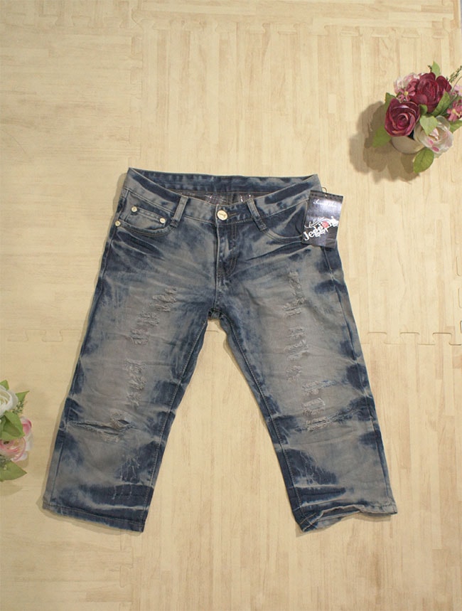 Celana Hippie Jeans Korea PS505 Blue Denim