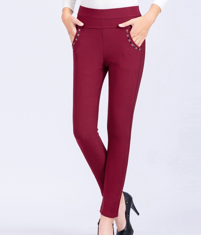 Casual Office Pants Import PS514 Red