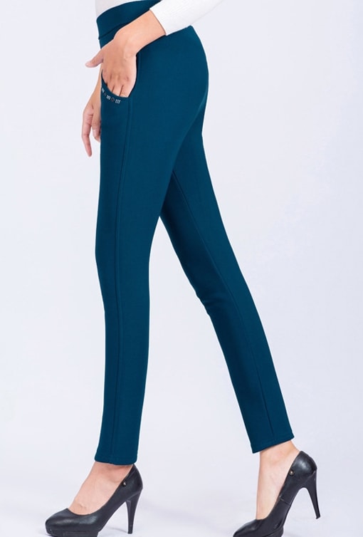 Casual Office Pants Import PS515 Blue