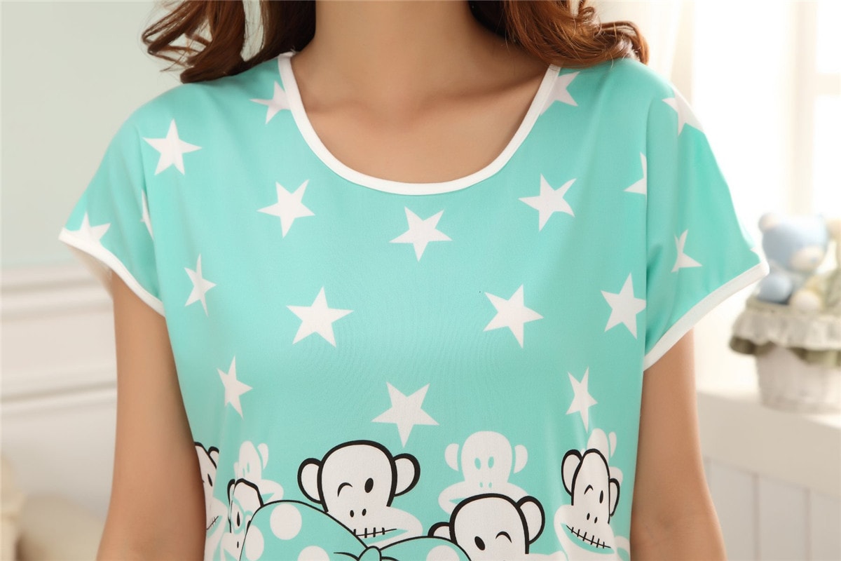 Piyama Paul Frank Import PY10 Light Green