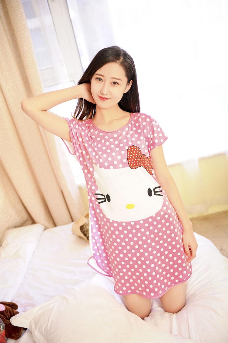 Piyama Hello Kitty Import PY39 Pink