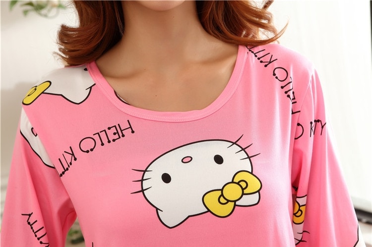 Piyama Karakter Hello Kitty PY52 Pink