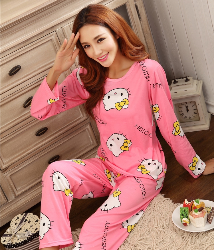 Piyama Karakter Hello Kitty PY52 Pink