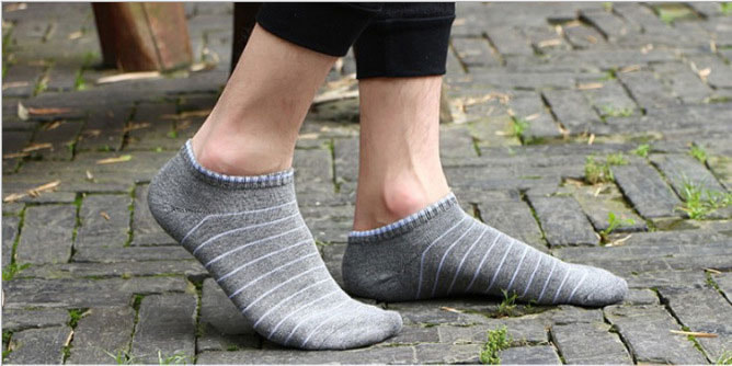 Japanese Cotton Ankle Feet Socks SC12 (5pc)