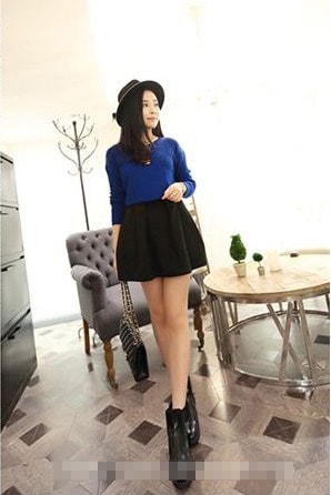 Mini Skirt SK107 Black