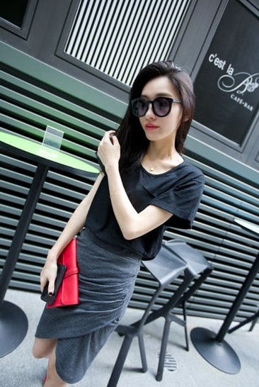 Skirt SK118 Grey