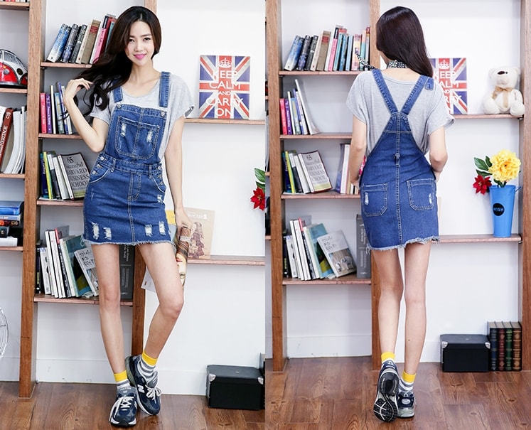 Rok Jeans SK135 Blue Denim