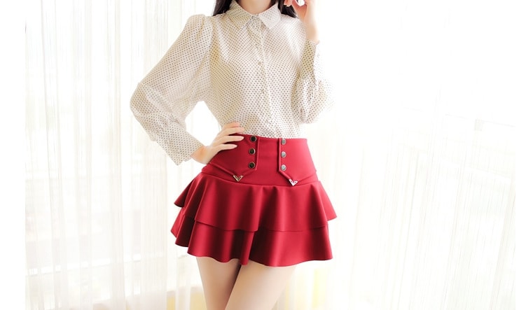 Tutu Skirt SK143 Burgundy Red