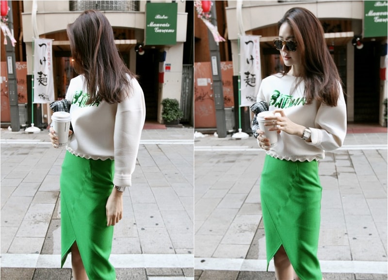 Skirt SK148 Green