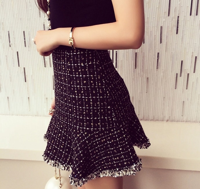 Tutu Skirt korea Import SK167 Black