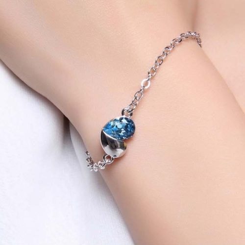 Gelang Korea JY58184 Blue Love