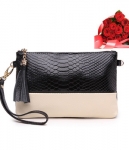 Genuine Leather Clutch Bag BG574 Black