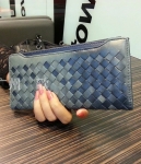 Premium Genuine Leather Wallet BG580 Blue