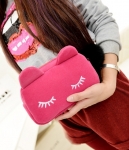 Tas Kosmetik Kucing Import BG607 Pink