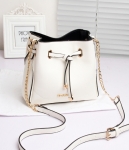 Korea Buckle Shoulder Bag BG647 Ivory