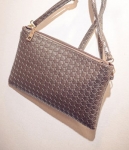 Crocodile Skin Shoulder Bag BG671 Gold