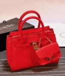 Hand Bag Chain Set Import BG689 Red