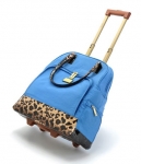 Fashion Trolley Bag Import BG708 Leopard