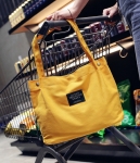 Canvas Shoulder Bag Import BG719 Yellow