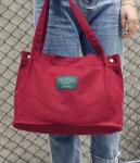 Canvas Korea Shoulder Bag BG721 Red