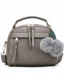 V Style Mini Hand Bag Korea Import BG769 Gray