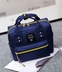 Canvas Bag Korea Import BG805 Navy Blue