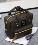 Canvas Bag Korea Import BG807 Brown