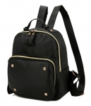 Trendy Korea Backpack Import BG852 Black