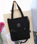 Casual Tote Bag Import BG876 Black