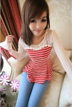 Blouse BL1444 Red