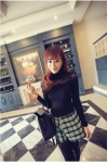 Lace Blouse BL2443 Black