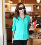 Blouse BL2602 Green