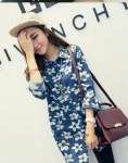 Denim Blouse BL2630 Blue