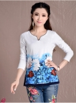 Retro Tshirt BL2683 White