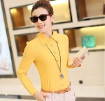 Kemeja BL2691 Dark Yellow