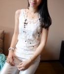 Lace Blouse BL2710 White