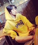 Sweater Hoodie BL2825 Yellow