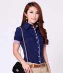 Kemeja BL2858 Blue