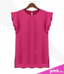 Chiffon Blouse BL2863 Pink