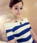 Blouse BL2865 Blue