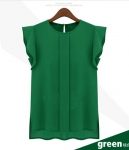 Chiffon Blouse BL2879 Green