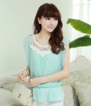 Chiffon Blouse BL2882 Green