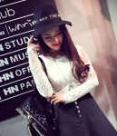 Lace Blouse BL2891 White