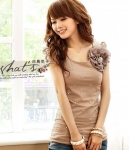 Blouse BL2905 Brown